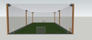 Thiết kế sân bóng đá cỏ nhân tạo mini long an